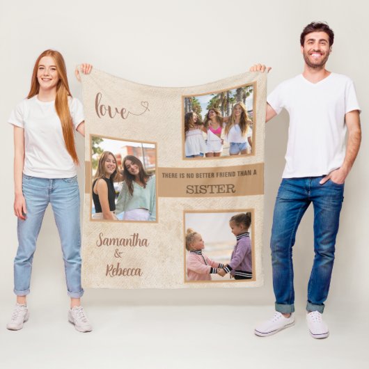 シスタースフォトフ最高のァンズトレンディータン フリースブランケット (インサイチュ)