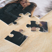 シスタースフォーエバーフレンズフォトコラージュカスタム引用文 ジグソーパズル (側面)