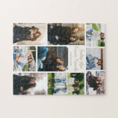 シスタースフォーエバーフレンズフォトコラージュカスタム引用文 ジグソーパズル (横)