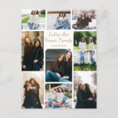 シスタースフォーエバーフレンズフォトコラージュカスタム引用文 ポストカード (正面)