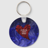 シスタースフォーエバーフレンズ絵を描ハート兄弟姉妹 キーホルダー (正面)