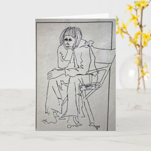 シスタースペインのズハッピーバースデーカード カード (黄色い花)