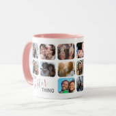 シスタースリング14写真テンプレートラウンドコーナー マグカップ (正面左)