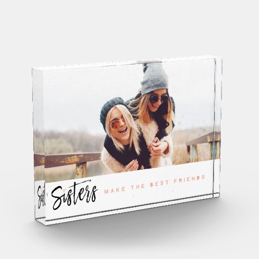 シスターズがフレン最高のズ・フ独身のォトコラージュ フォトブロック (左)