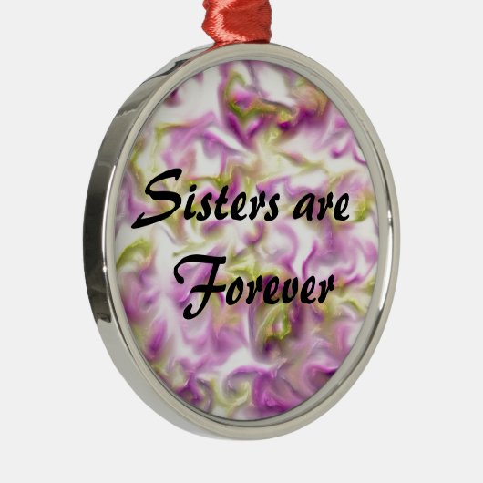 シスターズは永遠のホリデーギフト メタルオーナメント (右)