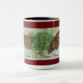 シスターズアフォーエバー(昆虫)オオカバマダラ、モナークマグ マグカップ (中央)