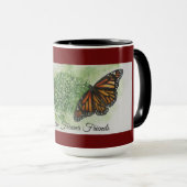 シスターズアフォーエバー（昆虫）オオカバマダラ、モナークマグ マグカップ (正面右)