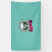 シスターズオンザスピットビニールバナー（金属グロメット） 横断幕 (縦)