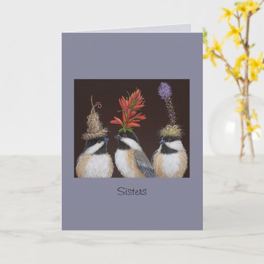 シスターズカード カード (黄色い花)