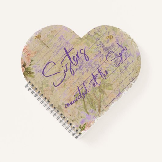 シスターズコネクテッドアットザソウル引用文 ノートブック (正面)