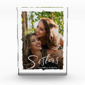 シスターズスクリプモダント写真ブロック フォトブロック (正面)