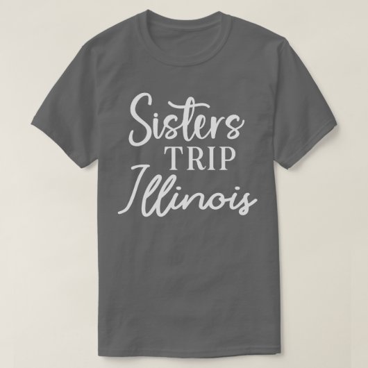 シスターズトリップイリノイ Tシャツ (デザイン正面)
