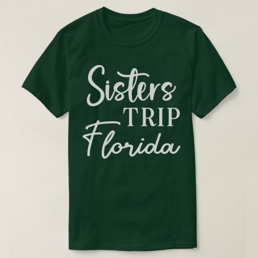 シスターズトリップフロリダ Tシャツ (デザイン正面)