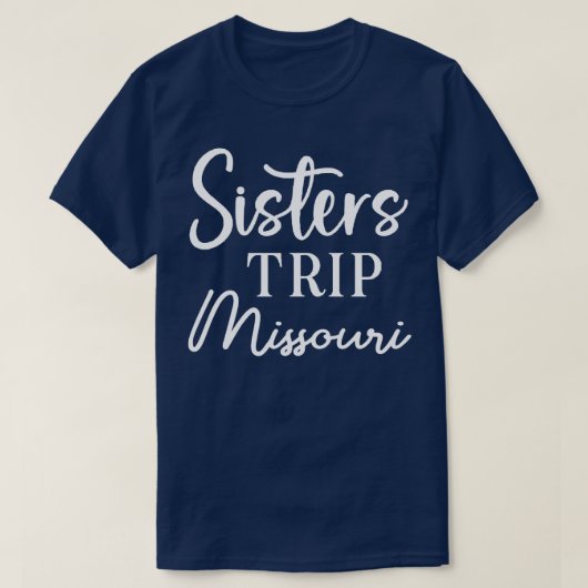 シスターズトリップミズーリ Tシャツ (デザイン正面)