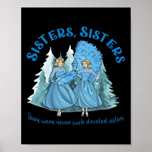 シスターズパジャマスホリデーホワイトクリスマスムービー1954 ポスター (正面)