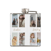 シスターズパーソナライズされたフラスコ | カスタム写真 フラスク (裏面)