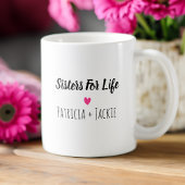 シスターズピンクフローラ写真 コーヒーマグカップ