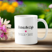 シスターズピンク コーヒーマグカップ