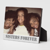 シスターズフォーエバーカスタム写真 フォトプラーク (側面)