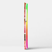 シスターズラブフォトコラージュテンプレートブライトレインボー Case-Mate iPhoneケース (裏面 / 左)