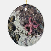 シスターズロック州パーク,オレゴン州コースト セラミックオーナメント (左)