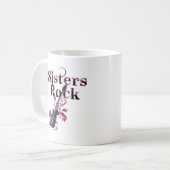 シスターズロック コーヒーマグカップ (正面左)