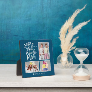 シスターズ最高のフレンズフォーエバー3フォトターコイズ フォトプラーク