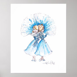 シスターズ・アートby Heather フランスの Henry ポスター