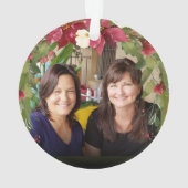 シスターズ・イ・ラブ・マイ・シス2フォト・クリスマス・グリーナリー オーナメント (裏面)