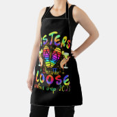 シスターズ・オン・ザ・ルーズ、絞り染め・シスターのウィークエンドトリ エプロン (インサイチュ)