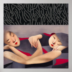 シスターズ – キャンバスアートプリント ポスター