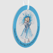 シスターズ・シスターズ・ラウンド・オーナメント・バイ・ヘザー オーナメント (正面)