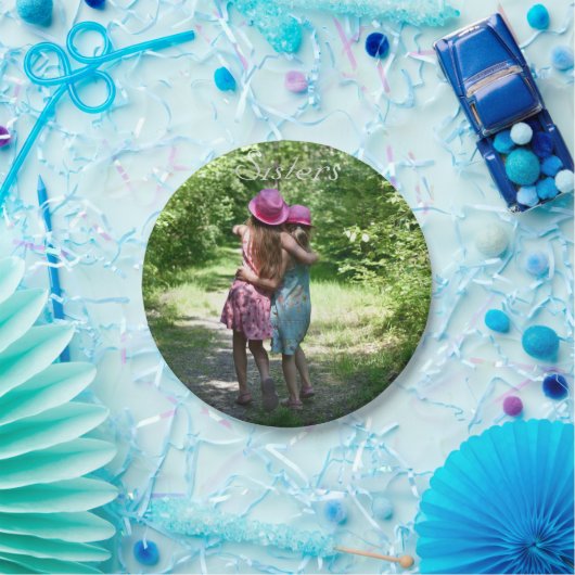 シスターズ・フレンドシップ素朴・イン・ザ・春・カントリー ペーパープレート (パーティー)