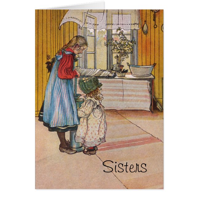 シスターズ – Koket av Carl Larsson (正面)