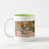 シスターズ – Koket av Carl Larsson ツートーンマグカップ (左)