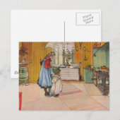シスターズ – Koket av Carl Larsson ポストカード (正面/裏面)