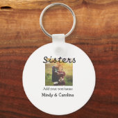 シスターズBFF追加の写真名タイトルファミリーテ キーホルダー (正面)