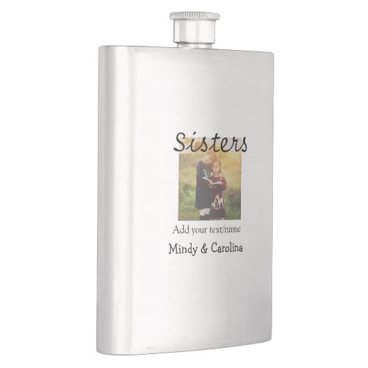 シスターズBFF追加の写真名タイトルファミリーテ フラスク (右)