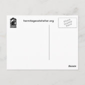 シスターセラピムステンドグラス – 葉書 ポストカード (裏面)