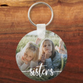 シスタータイポグラフィ写真 キーホルダー (正面)