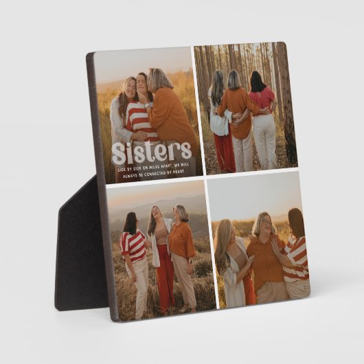 シスタートレンディータイポグラフィ4フォトキープサケ フォトプラーク (正面)