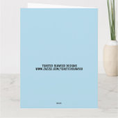 シスタードナルドトランプ誕生日グリーティングカード カード (裏面)