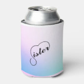 シスターハートとパステルカラー 缶クーラー (缶正面)