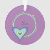 シスターハートクリスマス オーナメント (裏面)