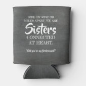 シスターハート – かわいい花嫁の提案 缶クーラー (正面)