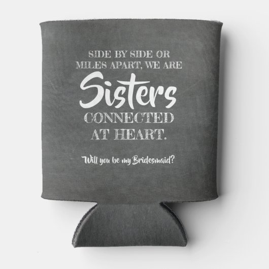 シスターハート – かわいい花嫁の提案 缶クーラー (正面)