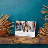 シスターパーソナライズされたフォトコラージュ フォトプラーク (側面)
