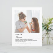 シスターパーソナライズされた定義引用文ウォールアート (スタンド正面)