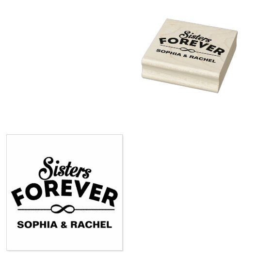 シスターパーソナライズされた・フォーエバー ラバースタンプ (押印)