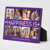 シスターパープル8フォトコラージュ フォトプラーク (側面)